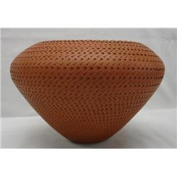 Mata Ortiz Red Clay Bowl by Reynaldo Quezada