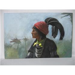 Original Oil on Canvas Painting by Chebon Barnoski