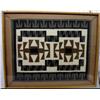 Image 1 : Framed Navajo Two Grey Hills Rug by Mary Ann Slim
