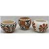 Image 1 : 3 Acoma Bowls 2 Are Signed T. Garcia & M. Ascencio