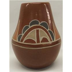 1970 Santa Clara Vase By Lorencita Naranjo