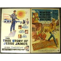 1949 & 1956 Western Movie Posters