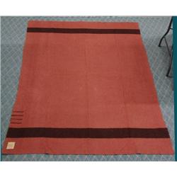 Original Hudson Bay Four Point Wool Trade Blanket