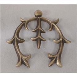 Pawn Navajo Sand Cast Corn Naja Pendant