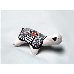 Acoma Pottery Turtle by E. Concho