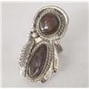 Image 1 : Navajo Sterling Silver Fire Agate Ring