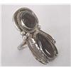 Image 2 : Navajo Sterling Silver Fire Agate Ring