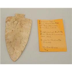 Illinois Spear From Collection Of Ron Messing