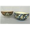 Image 1 : Two San Felipe Hand Painted Bowls by J. Candelaria