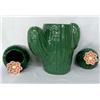 Image 2 : Treasure Craft Ceramic Cactus Cookie and Sugar Jar