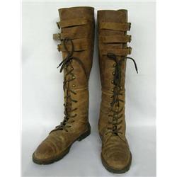 Brazilian Knee-high Leather Reenactment Boots