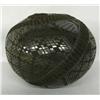 Image 2 : Mata Ortiz Black Textured Geometric Pot by Olivas