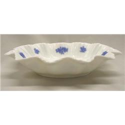 Antique English Adderleys Ruffled Dish