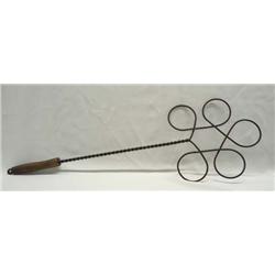 Vintage Metal Rug Beater