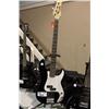 Image 1 : HAMER SLAMMER BLACK & PEARL BASE GUITAR WITH CASE