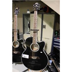 WASHBURN OSCAR SCHMIDT BLACK ACOUSTIC