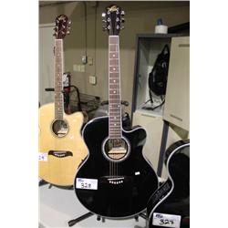 WASHBURN OSCAR SCHMIDT BLACK ACOUSTIC