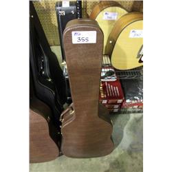 BROWN ACOUSTIC GUITAR CASE