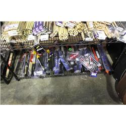 SHELF FULL OF DRUMSTICKS