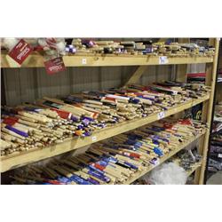 SHELF FULL OF DRUM STICKS