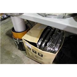 ASSORTED DRUM PARTS