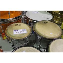 PEARL  BONGO SET (2 PIECE)