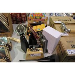 ASSORTED SHAKERS & COWBELLS