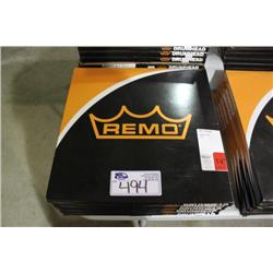 STACK OF DRUM COVERS