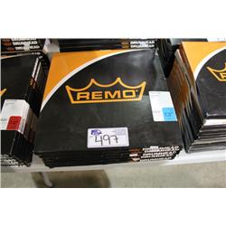 STACK OF DRUM COVERS