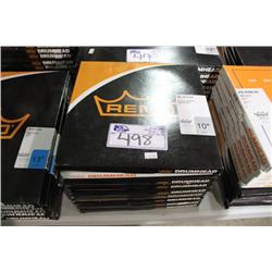 STACK OF DRUM COVERS