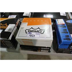 STACK OF DRUM COVERS