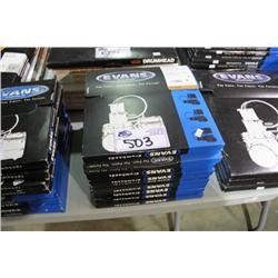 STACK OF DRUM COVERS