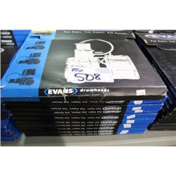 STACK OF DRUM COVERS