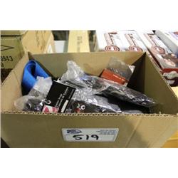 BOX OF GUITAR STRAPS