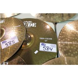 PAISTE 17" RUDE THIN CRASH CYMBAL