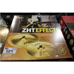 ZILDJIAN ZHT EFFECTS CYMBAL PACK WITH 18" CHINA &