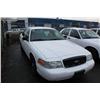Image 1 : 2006 WHITE FORD CROWN VICTORIA POLICE SERIES 4DR