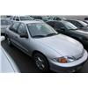 Image 1 : 2002 SILVER CHEVROLET CAVALIER 4DR SEDAN