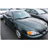 Image 1 : 2002 GREEN PONTIAC GRAND AM SE 4DR SEDAN