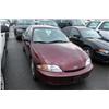 Image 1 : 2002 RED CHEVROLET CAVALIER 4DR SEDAN