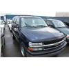 Image 1 : 2001 BLUE CHEVROLET TAHOE LS 4DR SUV