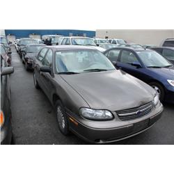 2002 BROWN CHEVROLET MALIBU 4DR SEDAN