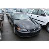 Image 1 : 2002 BLACK PONTIAC GRAND PRIX SE 4DR SEDAN