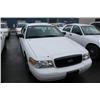Image 1 : 2006 WHITE FORD CROWN VICTORIA POLICE SERIES 4DR
