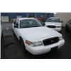 Image 1 : 2007 WHITE FORD CROWN VICTORIA POLICE SERIES 4DR