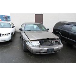 2005 BROWN FORD CROWN VICTORIA POLICE SERIES 4DR
