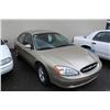 Image 1 : 2000 GOLD FORD TAURUS SE 4DR SEDAN
