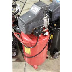 RED UPRIGHT AIR COMPRESSOR