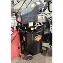 BLACK UPRIGHT AIR COMPRESSOR