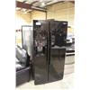 Image 1 : BLACK SAMSUNG DOUBLE DOOR REFRIDGERATOR